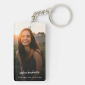 Foto Memorial | In het liefhebben van het moderne  Sleutelhanger (achterkant)