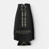 Foto Memorial in Loving Memory Flesjeskoeler (Achterkant)