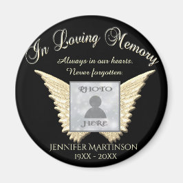 Foto Memorial in Loving Memory Magneet