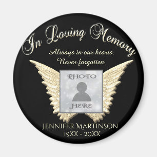 Foto Memorial in Loving Memory Magneet