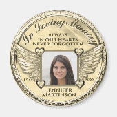 Foto Memorial in Loving Memory Magneet (Voorkant)