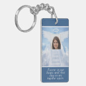 Foto Memorial in Loving Memory Sleutelhanger (Voorkant Links)