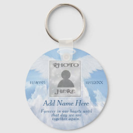 Foto Memorial in Loving Memory Sleutelhanger