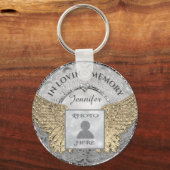 Foto Memorial in Loving Memory Sleutelhanger (Voorkant)