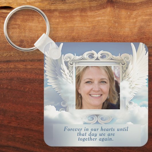 Foto Memorial in Loving Memory Sleutelhanger (Voorkant)