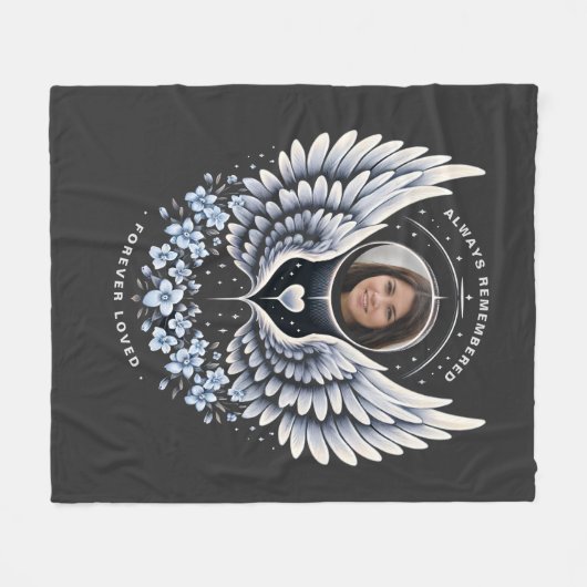 Foto Memorial Keepomwille Fleece Deken (Voorkant (Horizontaal))