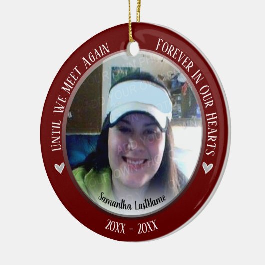 Foto Memorial Keepomwille Ornament (Links)