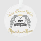 Foto Memorial Keepsake - gepersonaliseerde kerst Ornament (voorkant)