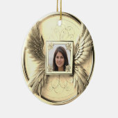 Foto Memorial Keramisch Ornament (Rechts)