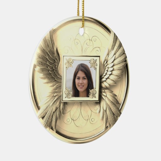 Foto Memorial Keramisch Ornament (Rechts)