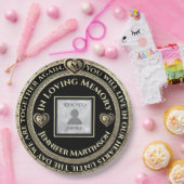 Foto Memorial Loving Memory Papieren Bordje (Feest)