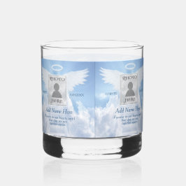 Foto Memorial met Clouds Whisky Glas