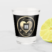 Foto Memorial met Heart Shot Glas (Voorkant)