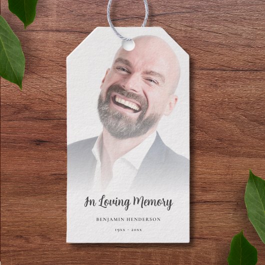Foto Memorial of Funeral Tribute Cadeaulabel