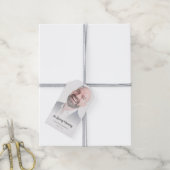 Foto Memorial of Funeral Tribute Cadeaulabel (Met Touw)