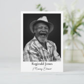 Foto Memorial Orthodox Christelijk Bedankkaart (Staand voorkant)