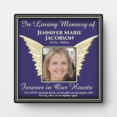 Foto Memorial Plaque Fotoplaat (Voorkant)