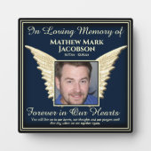 Foto Memorial Plaque Fotoplaat (Voorkant)