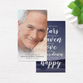 Foto Memorial Quote Prayer Kaart (Bureau)