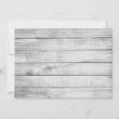 Foto Memorial Service of Funeral Invitations Kaart (Achterkant)