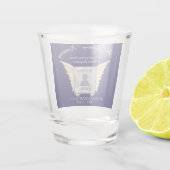 Foto Memorial Shot Glass Glas (Achterkant)