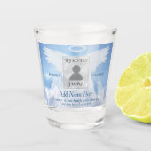 Foto Memorial Shot Glass Glas (Voorkant)