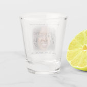 Foto Memorial Shot Glass Glas (Achterkant)