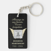 Foto Memorial Sleutelhanger (achterkant)