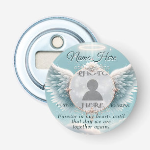Foto Memorial Sympathy Button Flesopener