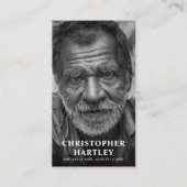 Foto Memorial Sympathy Prayer Contactkaartje (Voorkant)