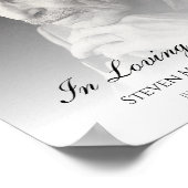 Foto Memorial tribute dood begrafenis Poster (Hoek)