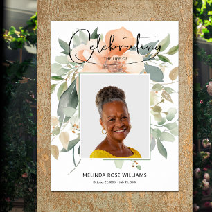 Foto Memorial tribute dood begrafenis Poster