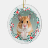 Foto Memorial vakantiekrans Keramisch Ornament (Links)