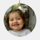 Foto: Mermaid Pink Blue Cute Rainbow Keramisch Ornament (Achterkant)