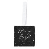 Foto Merry and Bright Black Decoratie (Voorkant)