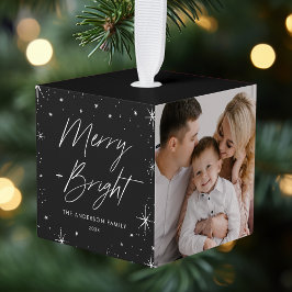Foto Merry and Bright Black Decoratie