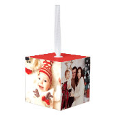 Foto "Merry and Bright" Festive Wreath 3 Decoratie (Achter hoekig)