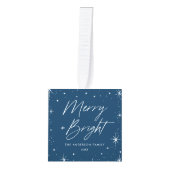 Foto Merry and Bright Navy Decoratie (Voorkant)