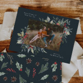 Foto Merry Christmas Botanicals Kaart