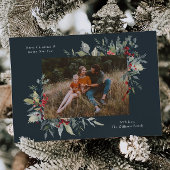 Foto Merry Christmas Botanicals Kaart