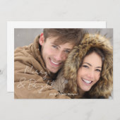 Foto Merry en Bright Feestdagenkaart (Voorkant / Achterkant)