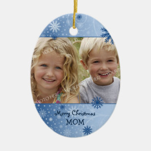 Foto Merry Kerstmis Mam Ornament