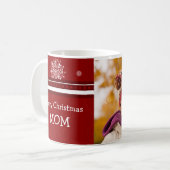 Foto Merry Kerstmis Mok (Voorkant links)