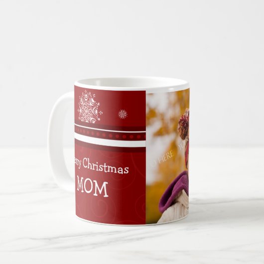 Foto Merry Kerstmis Mok (Voorkant links)