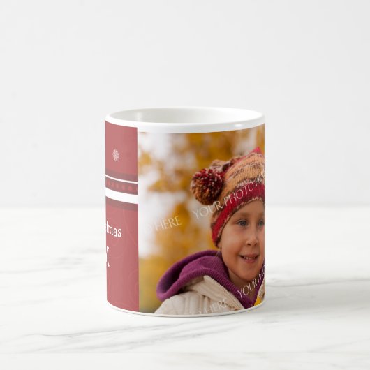 Foto Merry Kerstmis Mok (Center)