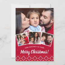 Foto Merry Kerstmis Noordse Sweater