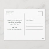 Foto: Merry Little Christmas Feestdagenkaart (Achterkant)