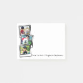 Foto met 3 foto's op maat post-it® notes (Voorkant)