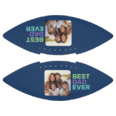 Foto met beste vader ooit - Whimsical Greep Blue American Football (Panelen)