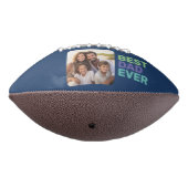 Foto met beste vader ooit - Whimsical Greep Blue American Football (Gedraaid 270)